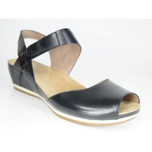 dansko vera peep toe sandal